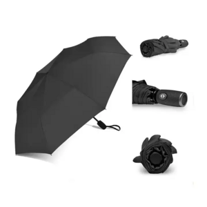 OK Umbrella Sustainable GRS Recycled Umbrella Automatic Windproof Mini RPET Eco friendly Folding Umbrella