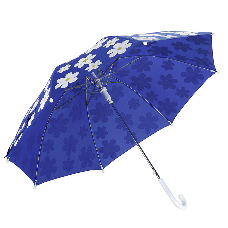 Ok Umbrella Promotional Magic Flower Printing Children Manual Open Color Changing Kids Umbrella