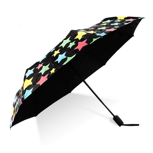 Ok Umbrella Customized automatic folding change color  when wet umbrella