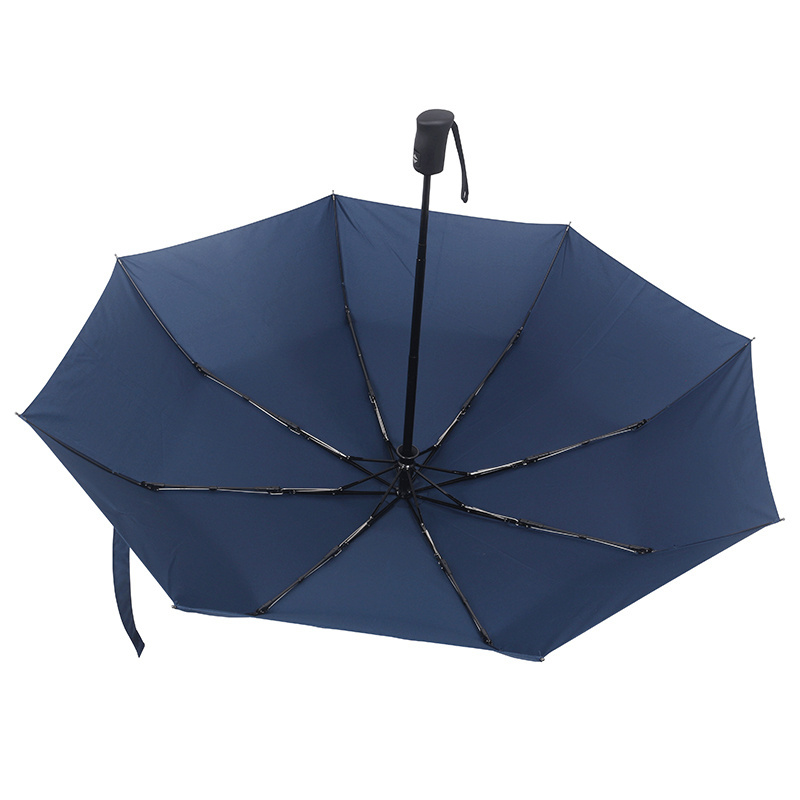 Ok Umbrella Super Environmental  Recycled RPET Fabric Automatic 3 Fold Umbrella