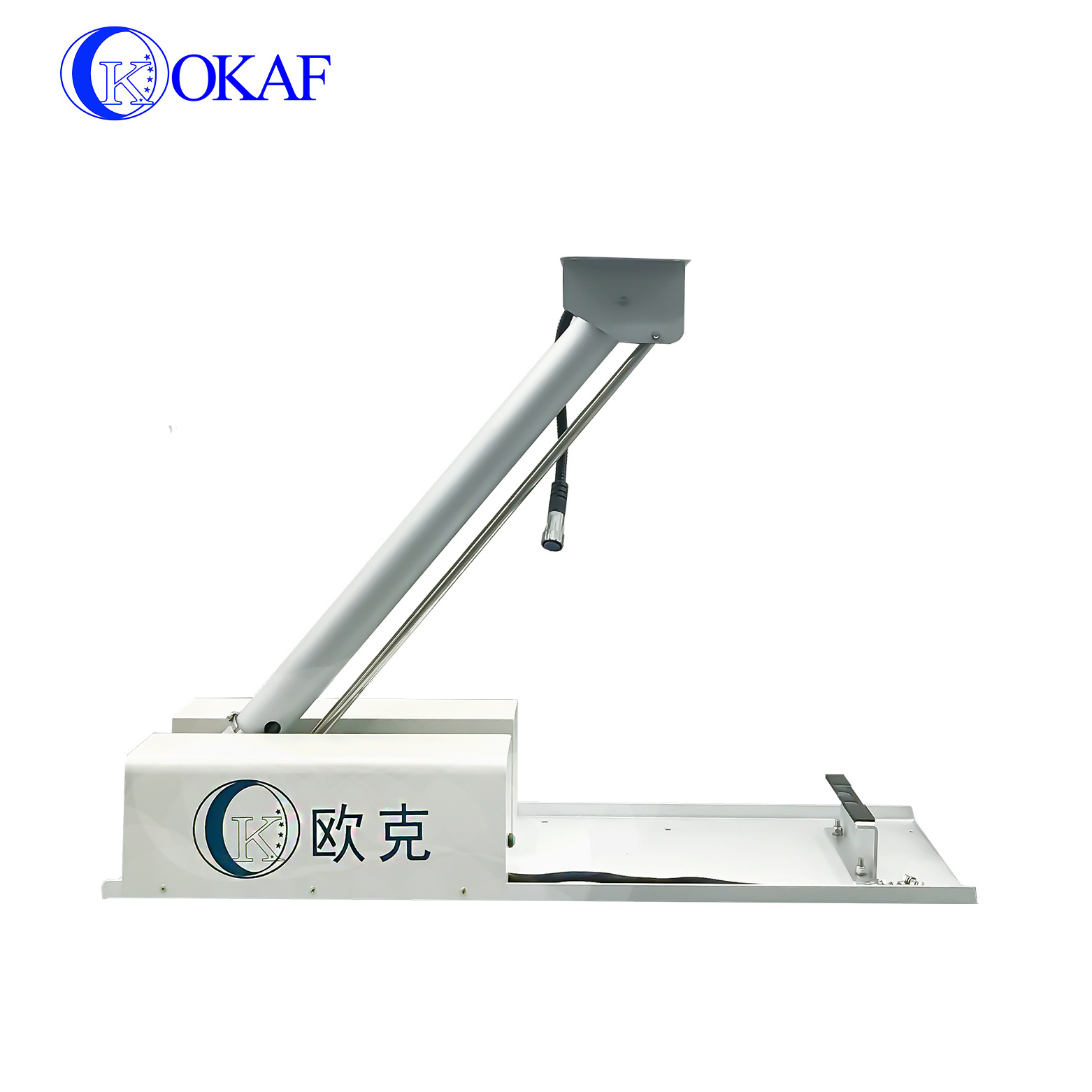 Compact Design Vehicle Roof Mounted Telescopic Mast High Bright Telescopic LED Night Scan Light Tower