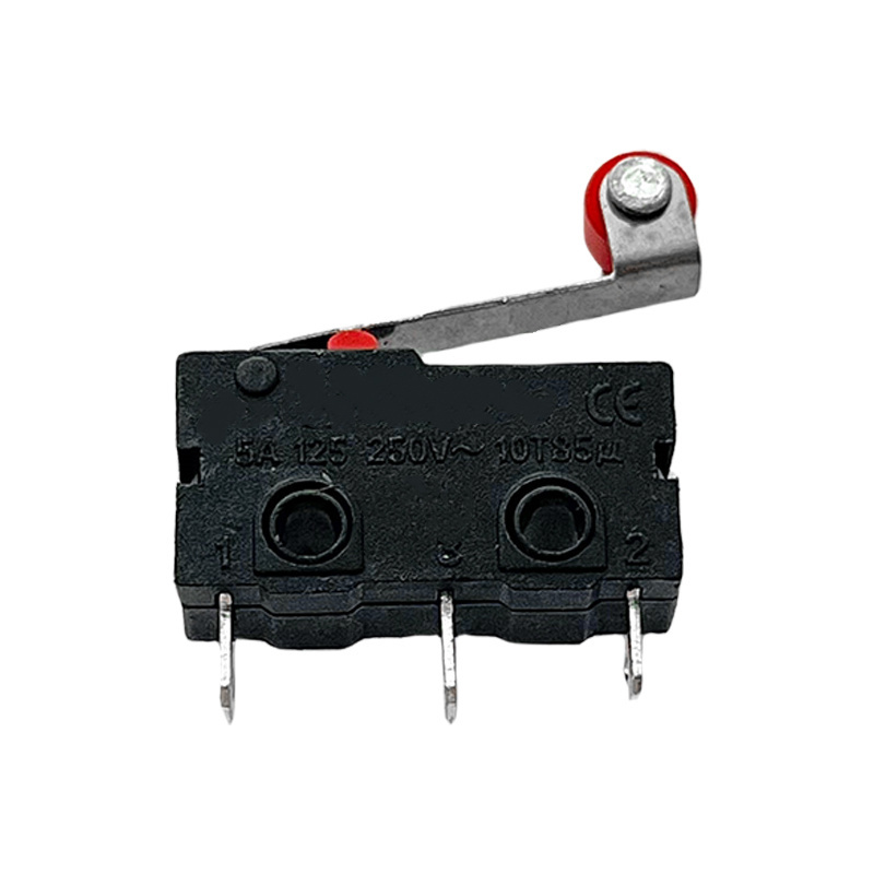 Limit Switch 3 pin Micro Roller Lever Arm Normally Open Close Limit Switch KW12-3 KW11-N