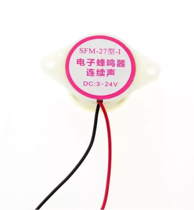 Electronic Buzzer Piezo Active DC 3-24V SFM-27 30x15mm piezo buzzer piezoelectric continuous sound