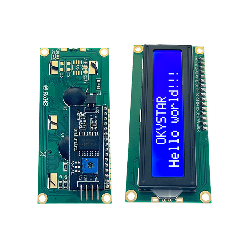 OEM/ODM Available Character LCD1602 I2C LCD 16x2 I2C LCD Display LCM Module