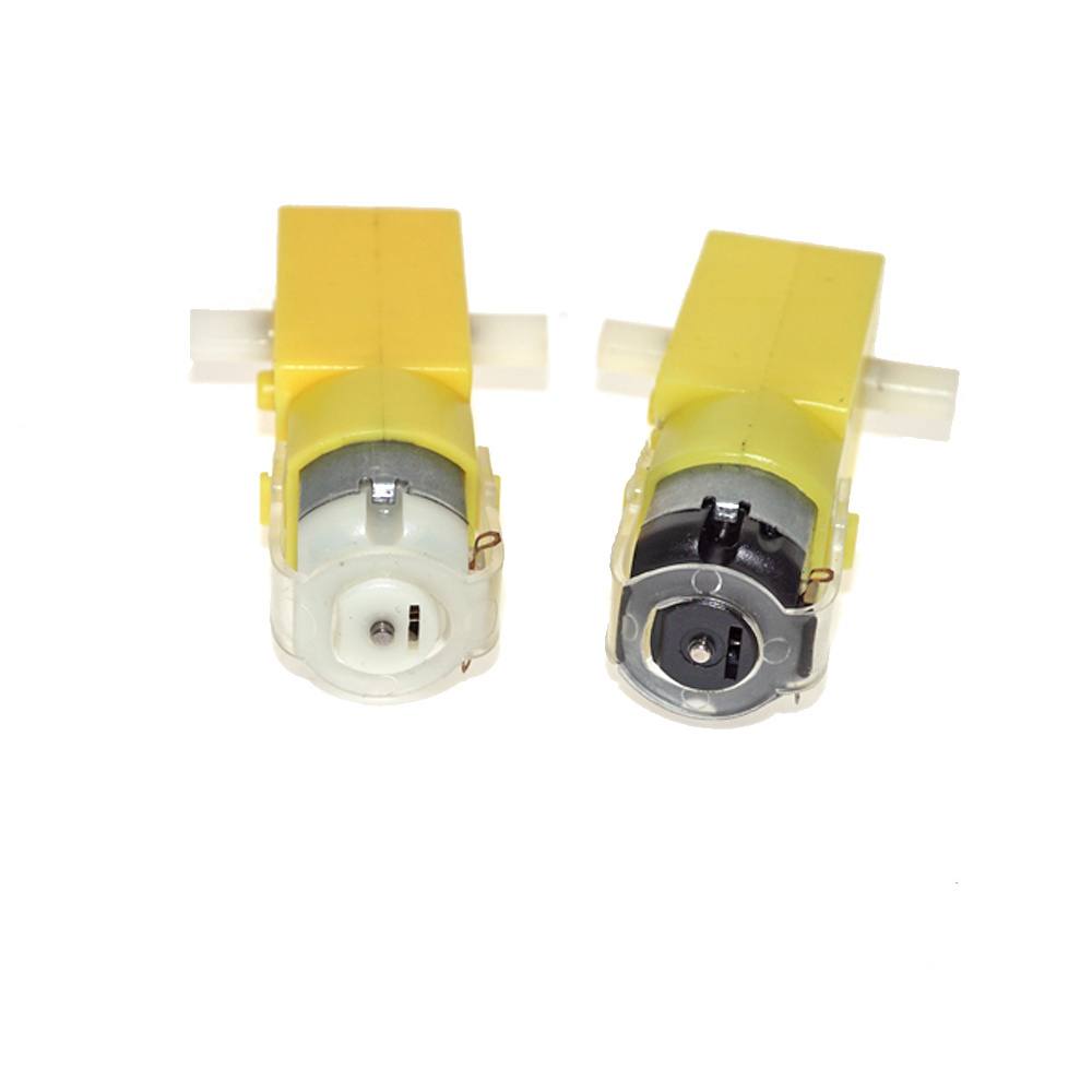 Intelligent 5v dc motor Car Gear yellow TT Motor for DIY robot car wheels