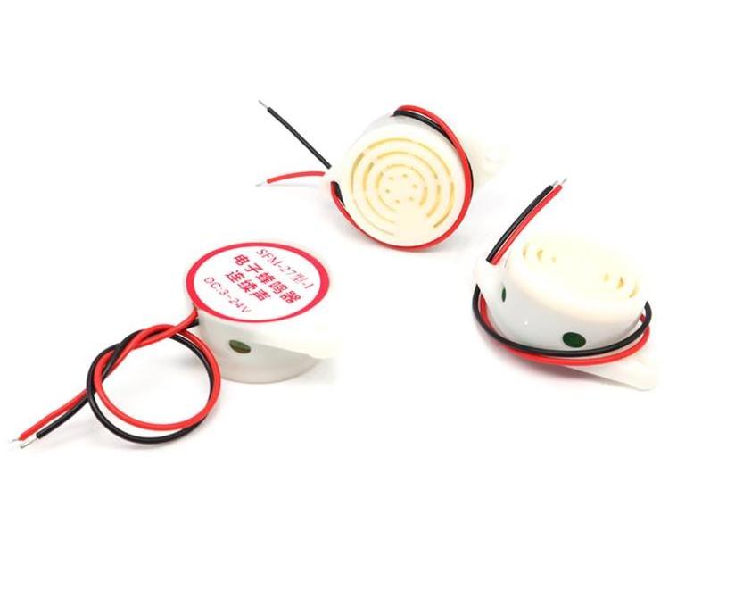 Electronic Buzzer Piezo Active DC 3-24V SFM-27 30x15mm piezo buzzer piezoelectric continuous sound