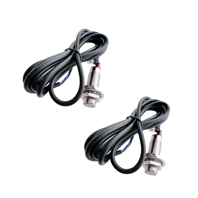 Hall Effect Sensor Cylinder Proximity Switch NJK-5002C 3-Wire NPN NO Normally Open 10mm Detection Distance DC 6-36V