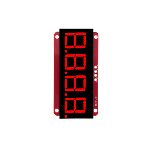 OKY4086-4 LED Display 0.56 Inch 4 Digit Nixie Tube Display Module LED Display Control line 2 Control HT16K33 for DIY