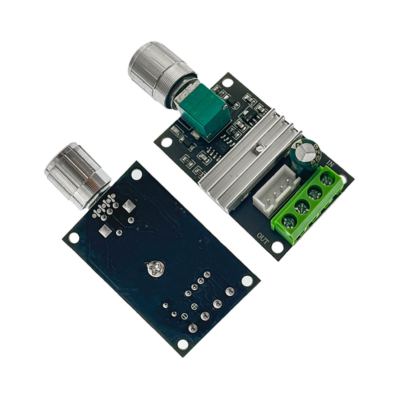 PWM DC Motor Speed Controller 6V 12V 24V 3A Speed Control Switch Forward And Reverse With Switch Function.