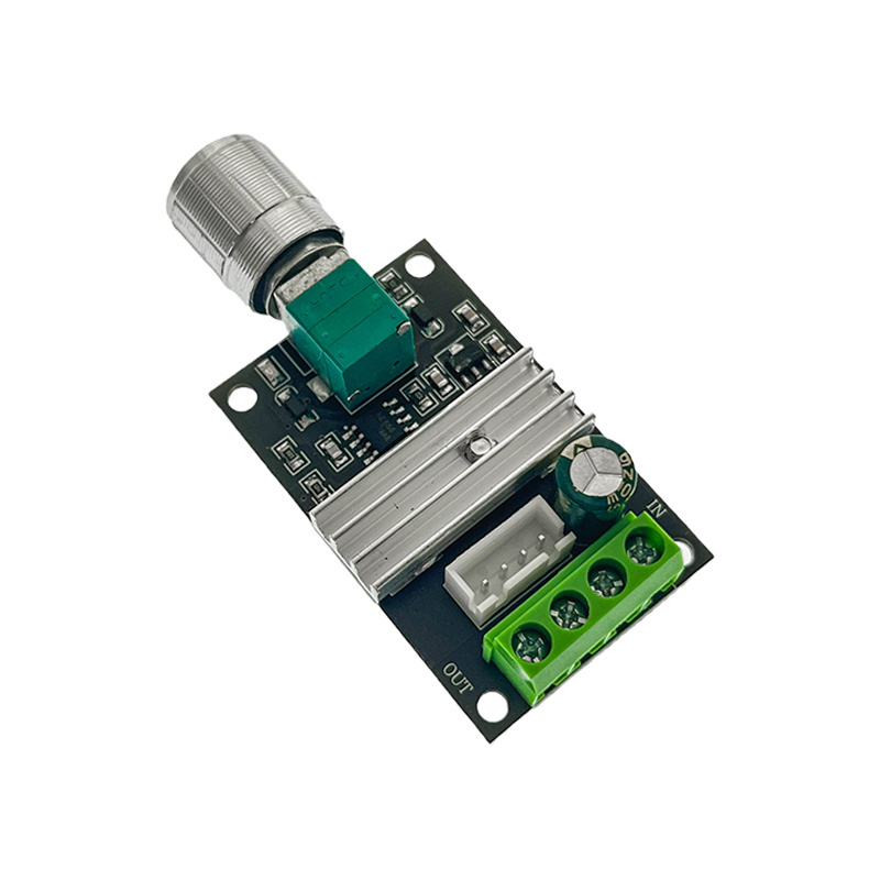 PWM DC Motor Speed Controller 6V 12V 24V 3A Speed Control Switch Forward And Reverse With Switch Function.