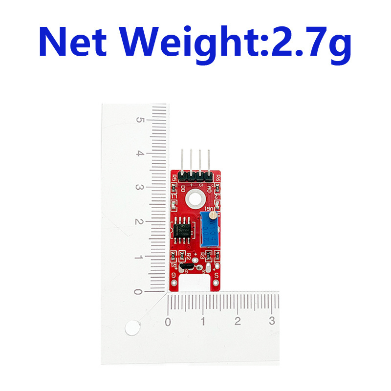 Hall Magnetic Sensor Module for Intelligent Vehicle Magnetic Field Detection for Education & Maker Boards