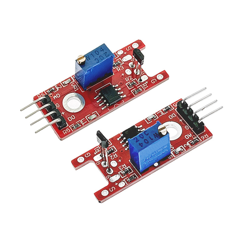 Hall Magnetic Sensor Module for Intelligent Vehicle Magnetic Field Detection for Education & Maker Boards