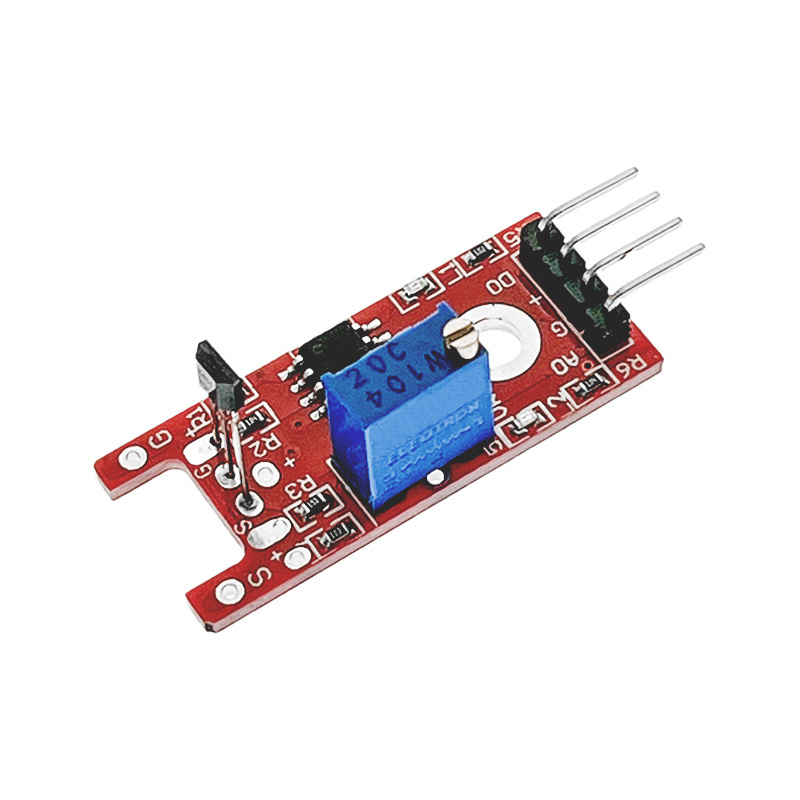 Hall Magnetic Sensor Module for Intelligent Vehicle Magnetic Field Detection for Education & Maker Boards