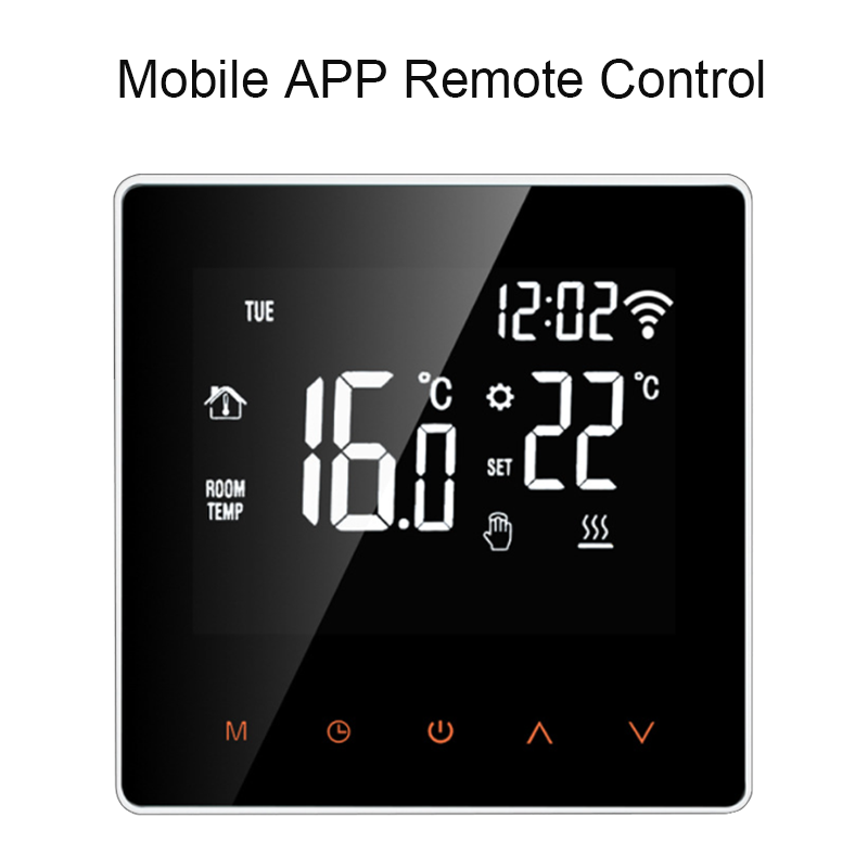 Tuya Smart Thermostat LCD Display Touch Screen For Electric Floor Heating Water/Gas Boiler Temperature Remote Controller