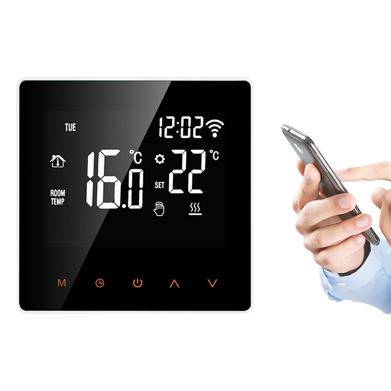 Tuya Smart Thermostat LCD Display Touch Screen For Electric Floor Heating Water/Gas Boiler Temperature Remote Controller