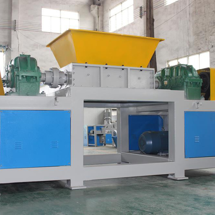 Manufacturer Waste Recycling Two Shaft Wood/ Foam Crusher Machine Plastic/ Metal Shredder Machine