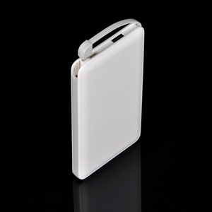 smart mobile power bank 10000 mah with built in electrical power cable,10000mah ultra thin power bank