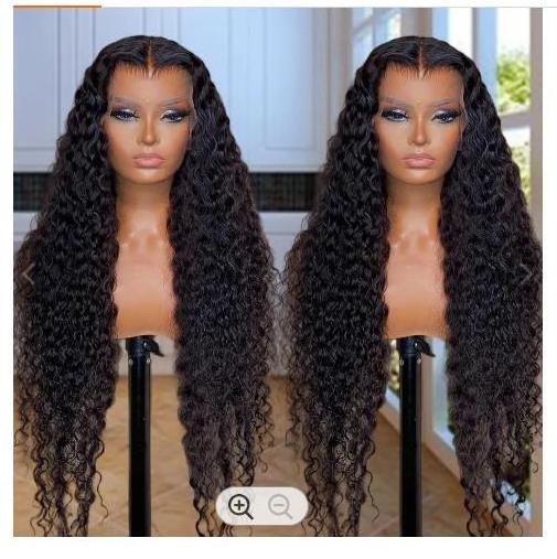 Cheap Wholesale Frontal Closure Wig Wig For Black Women Vendor Raw Brazilian Virgin Kinky Curly Full 13*4 Lace Human Hai