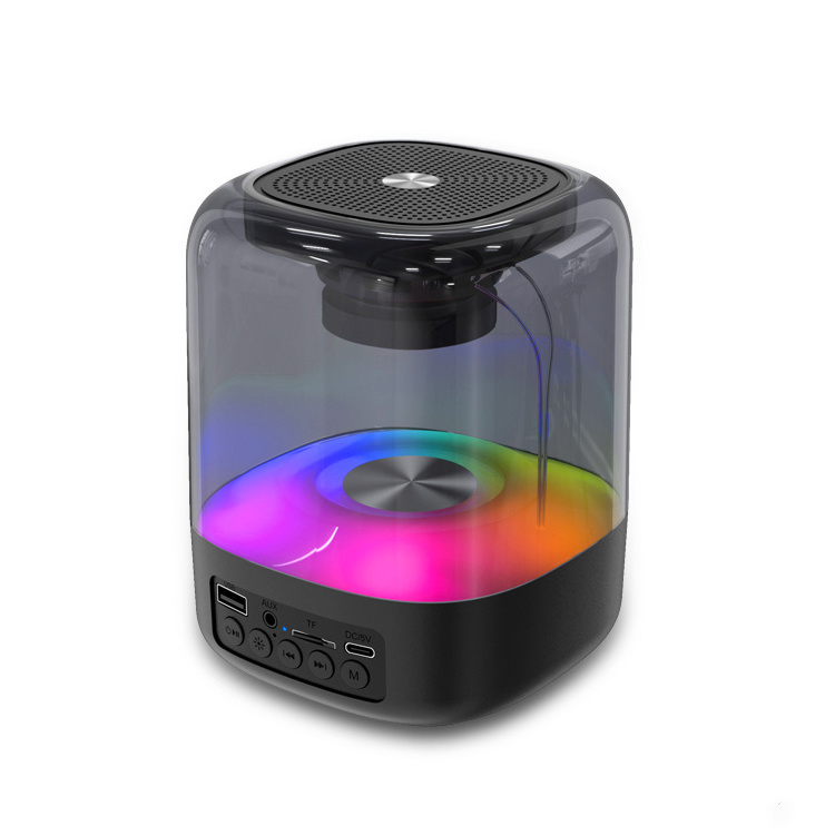 Portable Wireless Speaker Led magic dream color stereo portable led lantern speaker