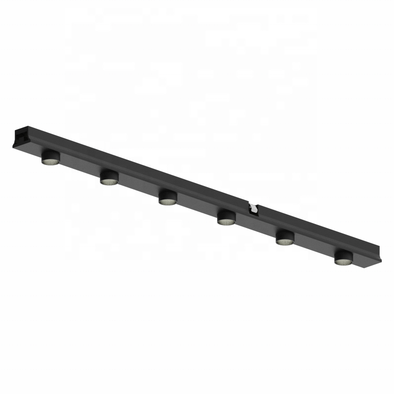 Arcllux 6W 15mm Mini Slim Architectural Track rail Linear lamp round Corner Mount Integral LED Magnetic Strip Grille Light