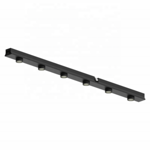 Arcllux 6W 15mm Mini Slim Architectural Track rail Linear lamp round Corner Mount Integral LED Magnetic Strip Grille Light