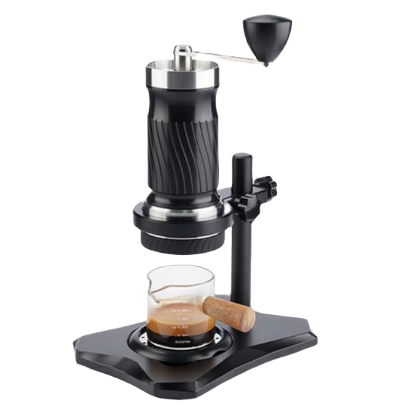 Manual Espresso Maker  Both Cold and Hot Water  with Portable Handbag Single Serve Coffee Maker