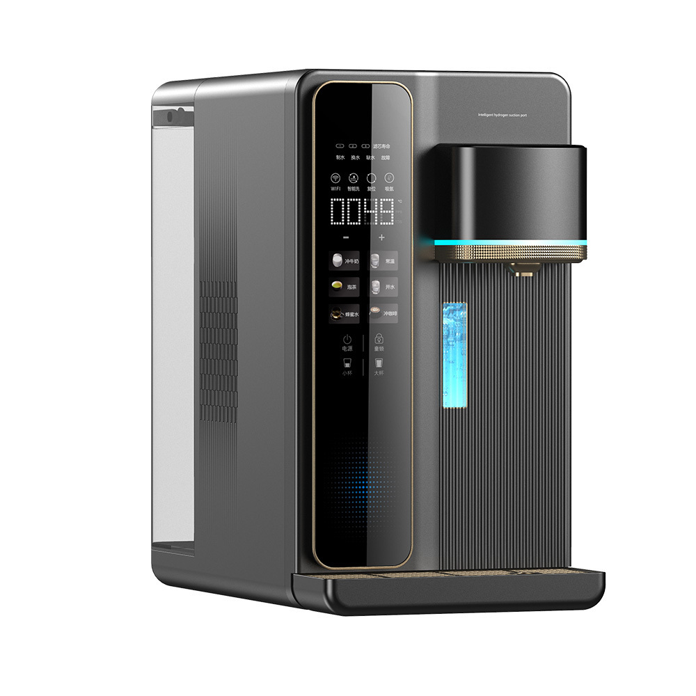 Olansi free installation pipeline two connection countertop ro water purifier automatic water dispenser