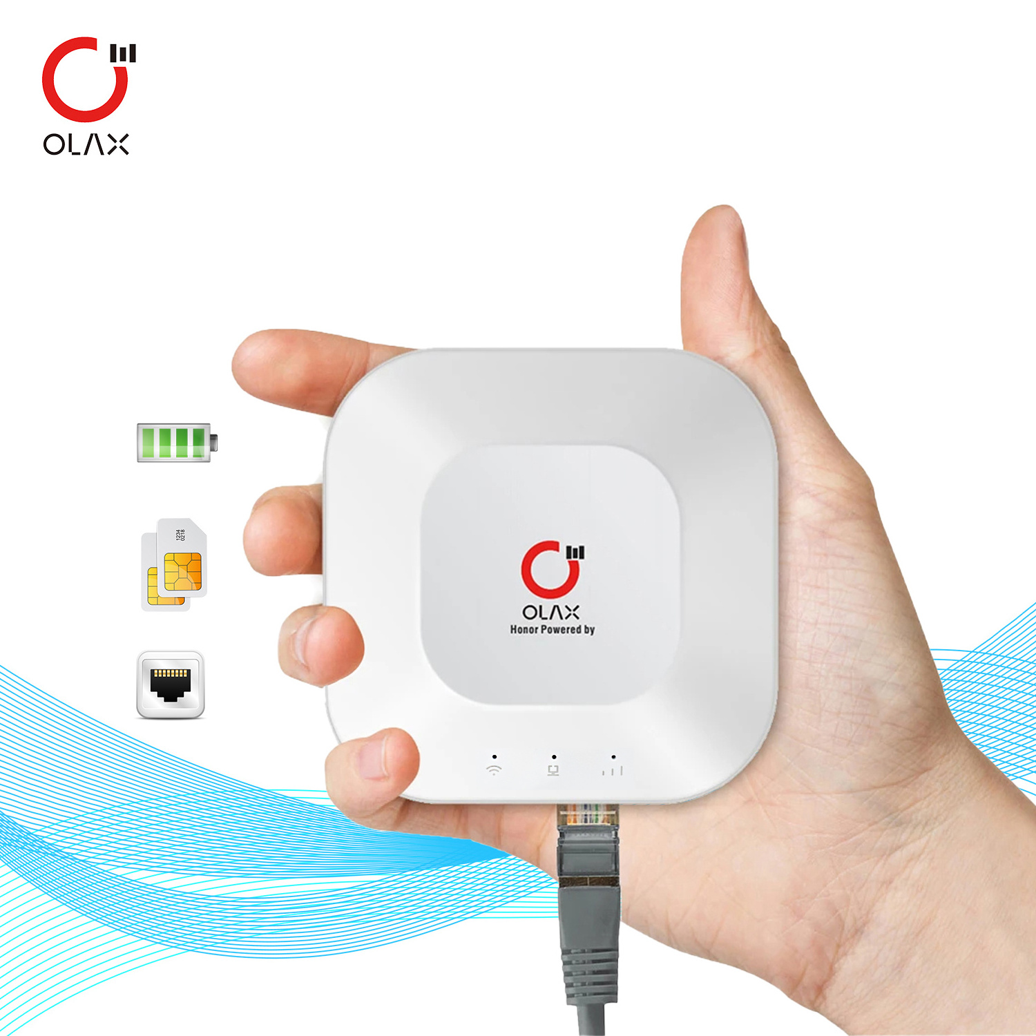 OLAX MT30 Pocket WiFi Router With LAN Port 4000mAh WiFi 6  Wireless Router Wifi 4G Sim Card Bypass CPE router