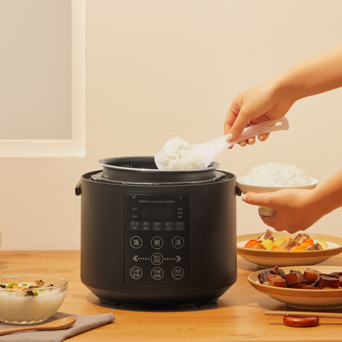 New Design 2L Smart Electric Pressure Cooker Rice Soup cooker Non-stick Ceramic Coating Pot