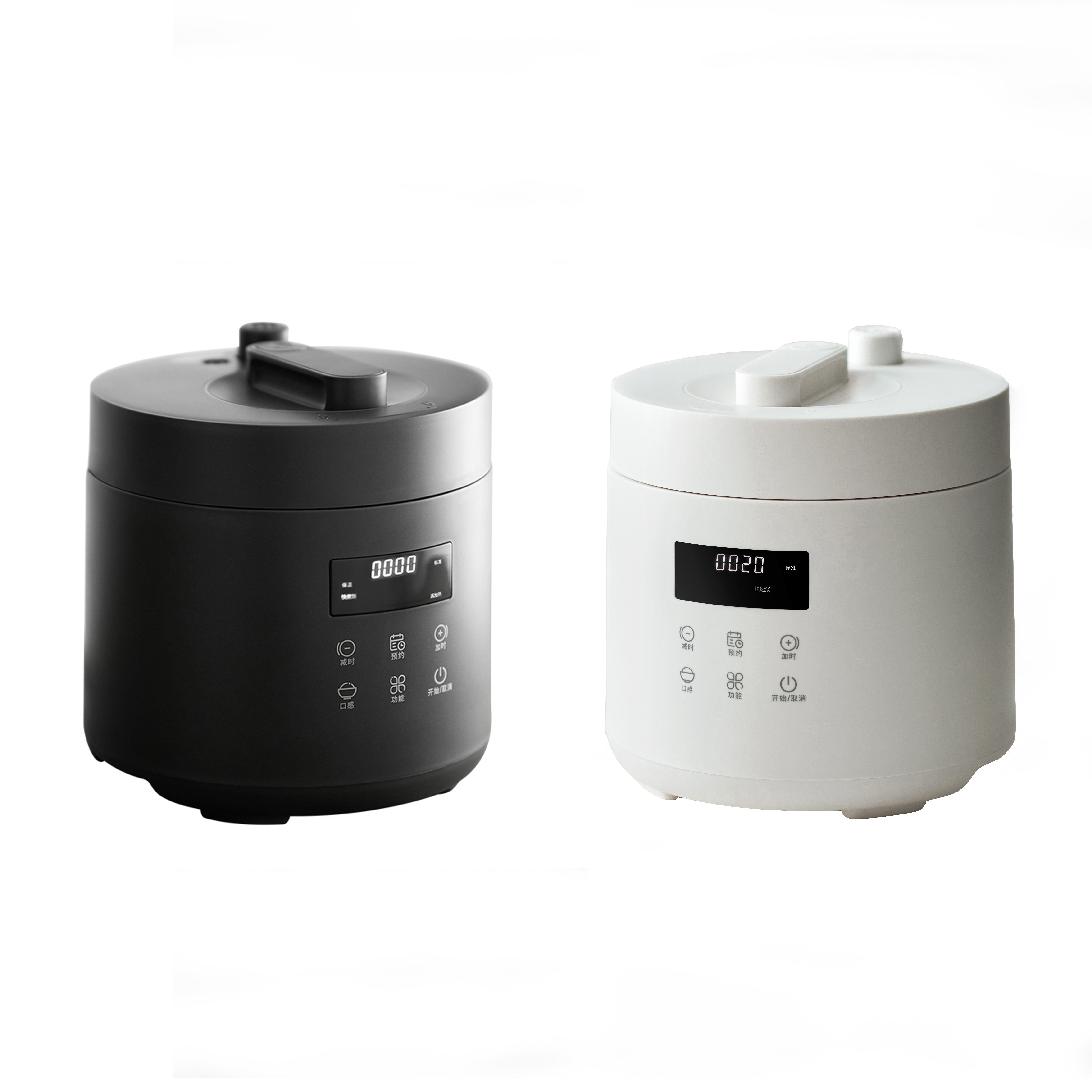 Factory Wholesale Prices Electric Pressure Cooker Multi-functional Pressure Cooker Rice Cooker Black & White