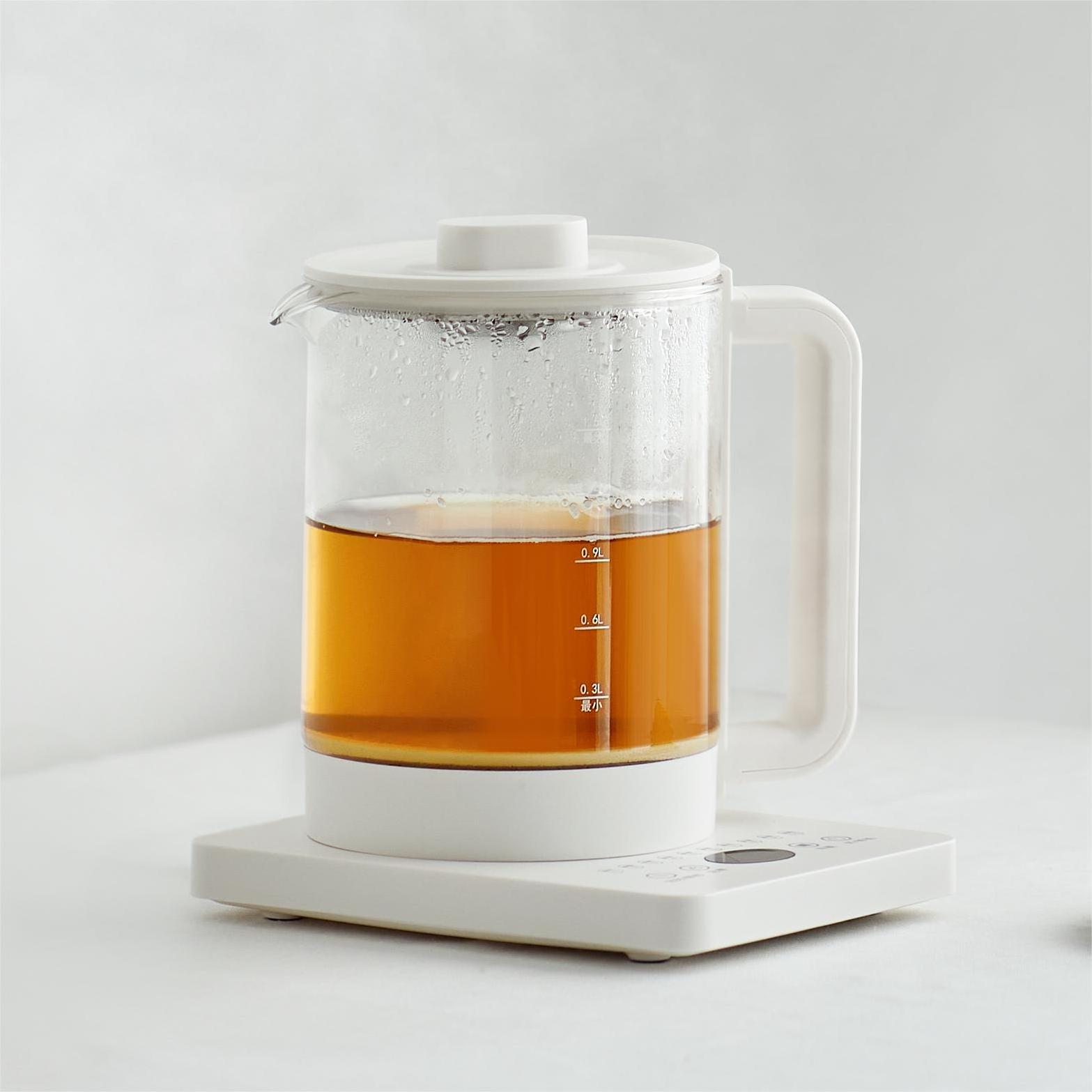 New design Electric Glass Kettle with 360 Degree Base Keep Warm Smart Health Pot Tea Maker Electric Kettle