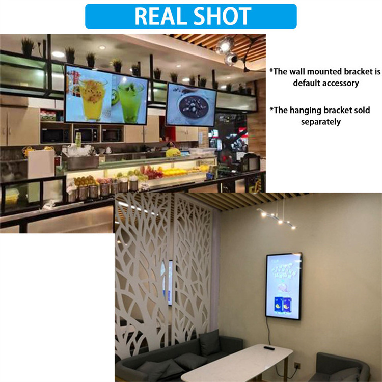 Commercial Ads Screen Led Advertising Player Advertise Board 32 - 65 Inch Wall Mount Media Player Digital Signage And Displays