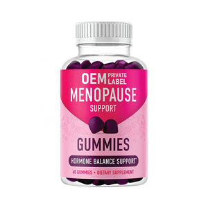 Vegan Menopause Support Gummies Contains Phytoestrogens Soy Extract,Vitamin ,Biotin Relieve hot flashes,night sweats&mood swings