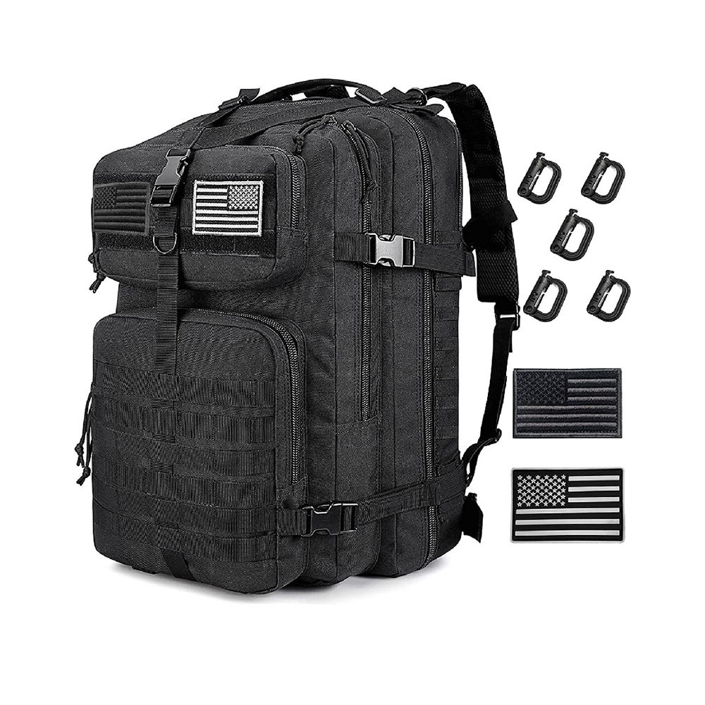 FREE SAMPLE Men's assault backpack 3 day survival gear 45L capacity 100% polyester Assault Pack