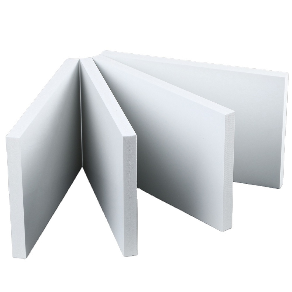 OLEG white rigid plastic PVC foam sheet 4*8ft high density custom PVC foam board manufacturers