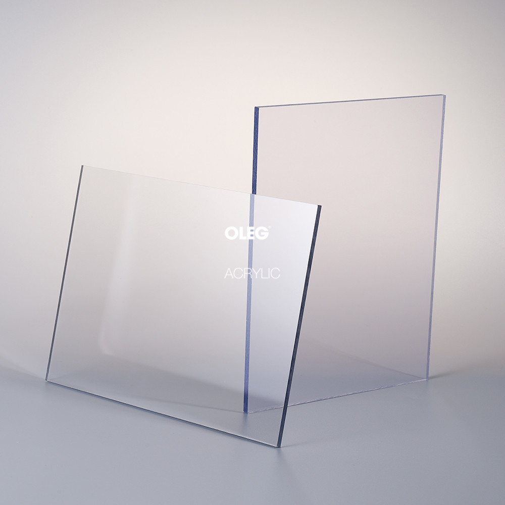 OLEG Solid Surface Frosted Colored Clear Acrylic Sheet Cutting to Size Cast 100% Virgin PMMA Acrylic Sheet