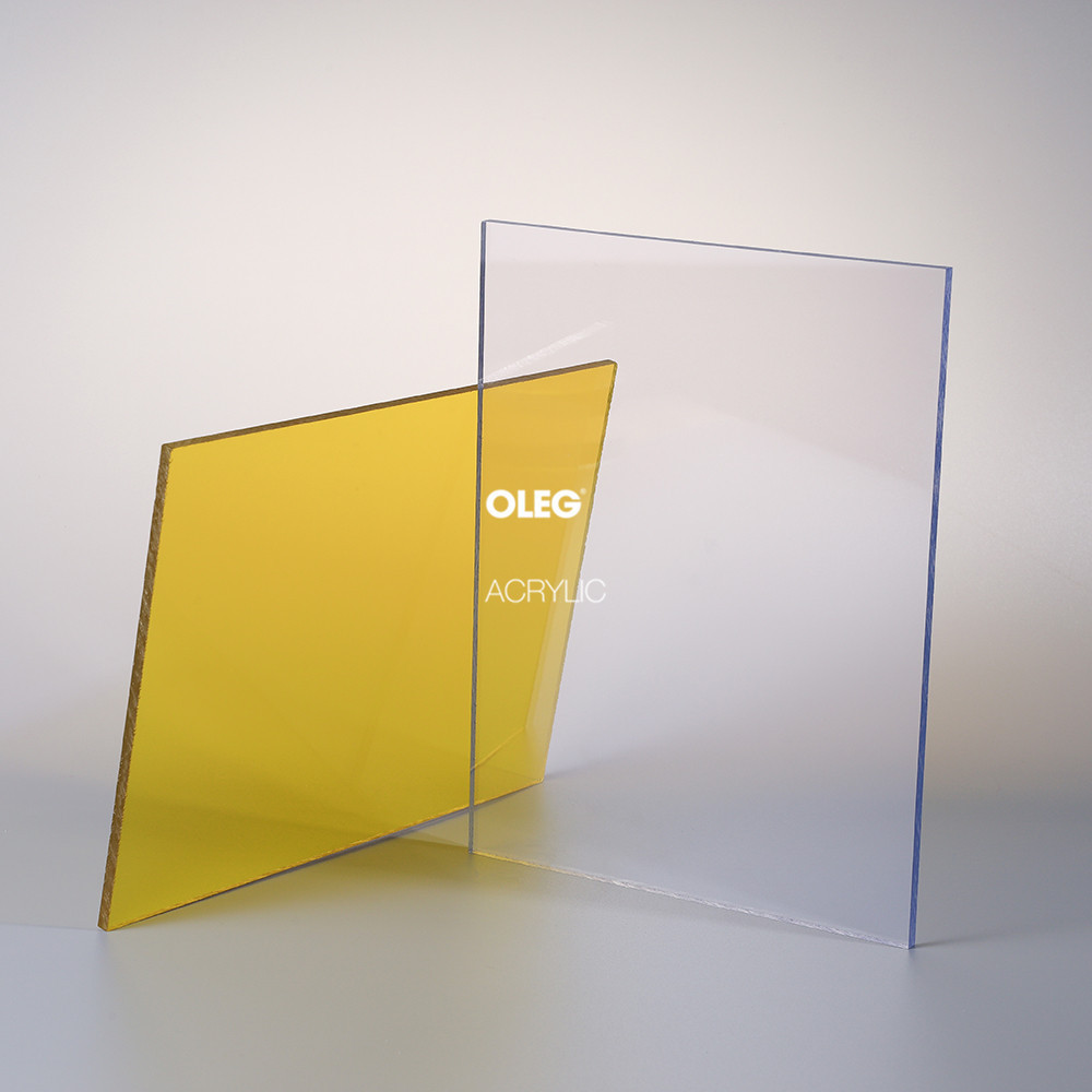 OLEG Solid Surface Frosted Colored Clear Acrylic Sheet Cutting to Size Cast 100% Virgin PMMA Acrylic Sheet