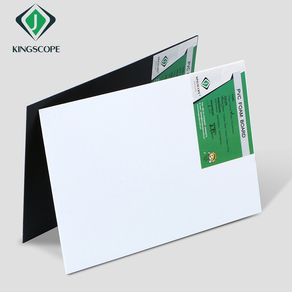 OLEG China Factory Supplier Plastic Form Board 1mm Black Board PVC Foam Board