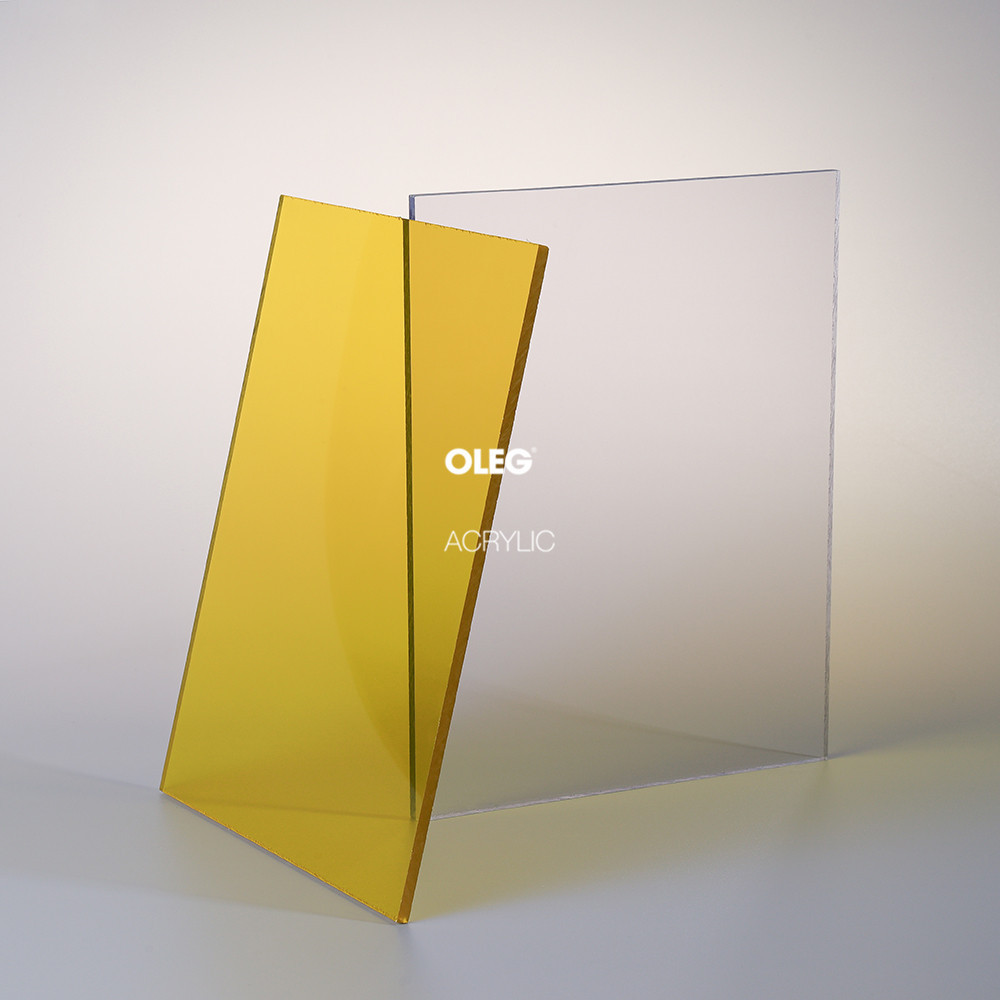 OLEG Solid Surface Frosted Colored Clear Acrylic Sheet Cutting to Size Cast 100% Virgin PMMA Acrylic Sheet