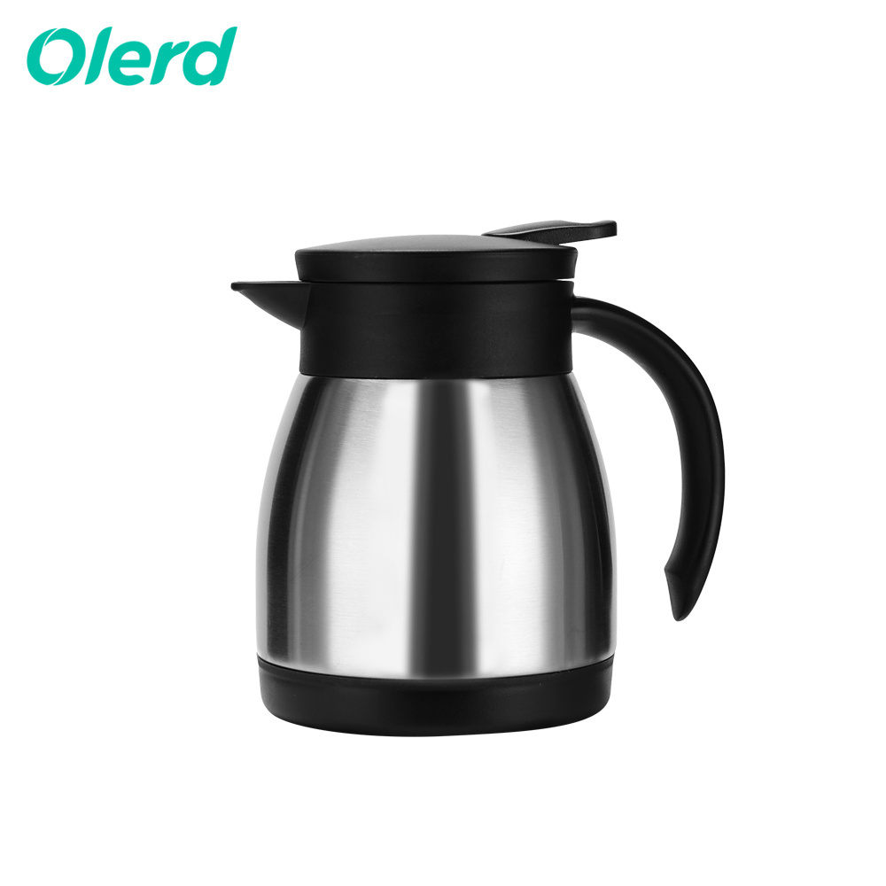 High quality coffee pot Thermal Coffee Carafe Double Wall Stainless Steel Coffee Carafes with lid