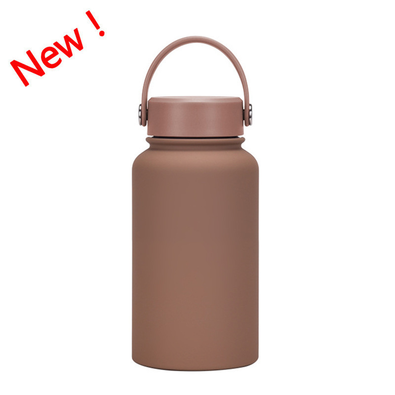 Eco Friendly Drinking vacuum flask water bottle stainless steel insulated water bottles with lid korean style