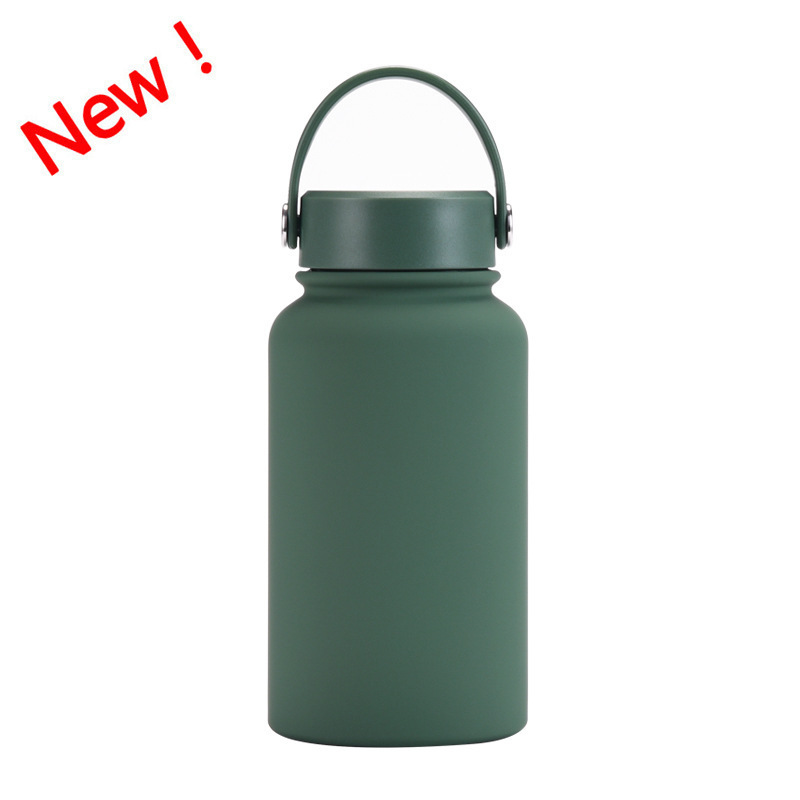 Eco Friendly Drinking vacuum flask water bottle stainless steel insulated water bottles with lid korean style