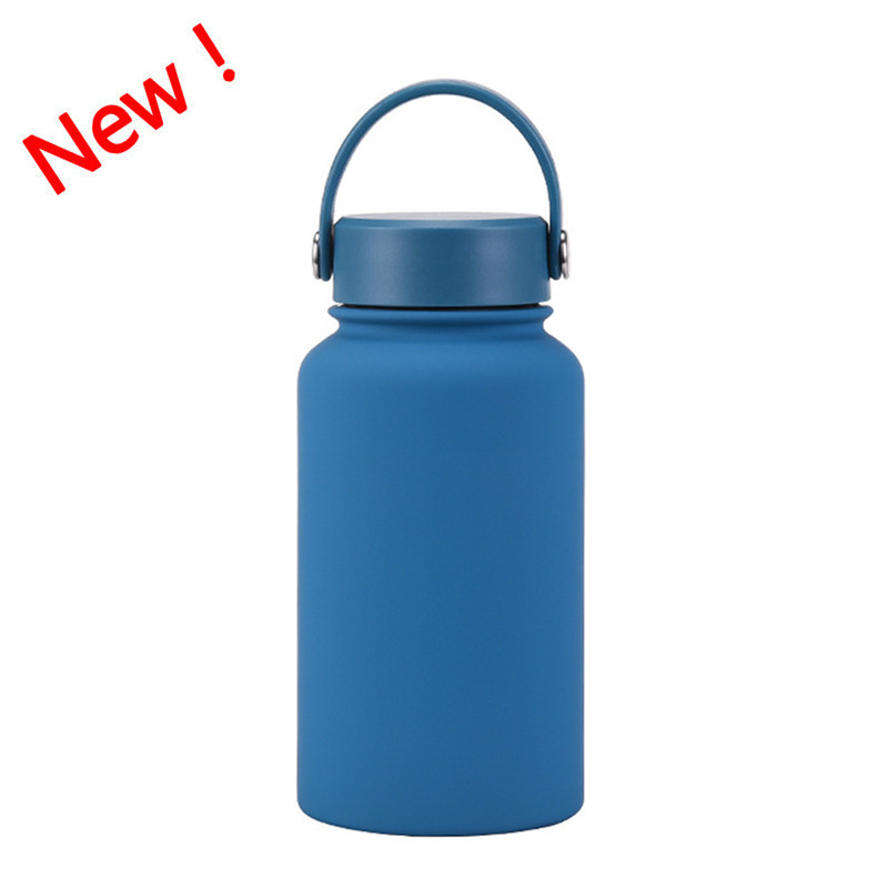 Eco Friendly Drinking vacuum flask water bottle stainless steel insulated water bottles with lid korean style