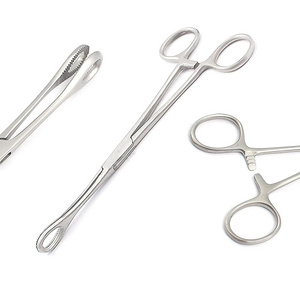 German Forester Sponge holding Forceps Slotted Body Piercing Tools Piercing Forceps High Quality