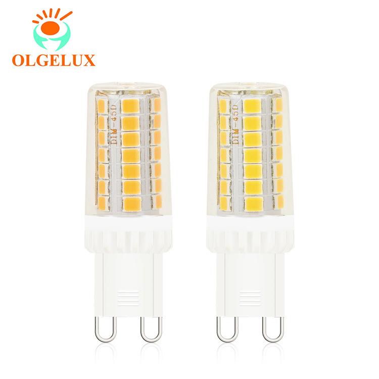 OEM/ODM G9 Led Bulb No Flicker 4w (equivalent To 40w Halogen  Bulb), Warm White 3000k, 110v-130v