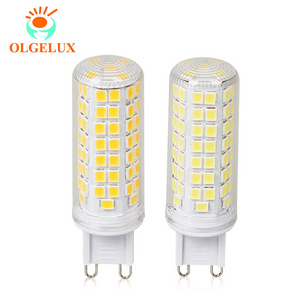 G9 LED Light Bulb  5W(50w 60W Halogen Equivalent)  Warm White 3000K LED Corn Lights for Home Lighting Chandelier Wall Sconces