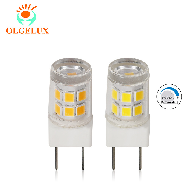 High Quality G8 LED Bulbs 2W 200lm Dimmable with No Flicker AC120V Direct from Supplier