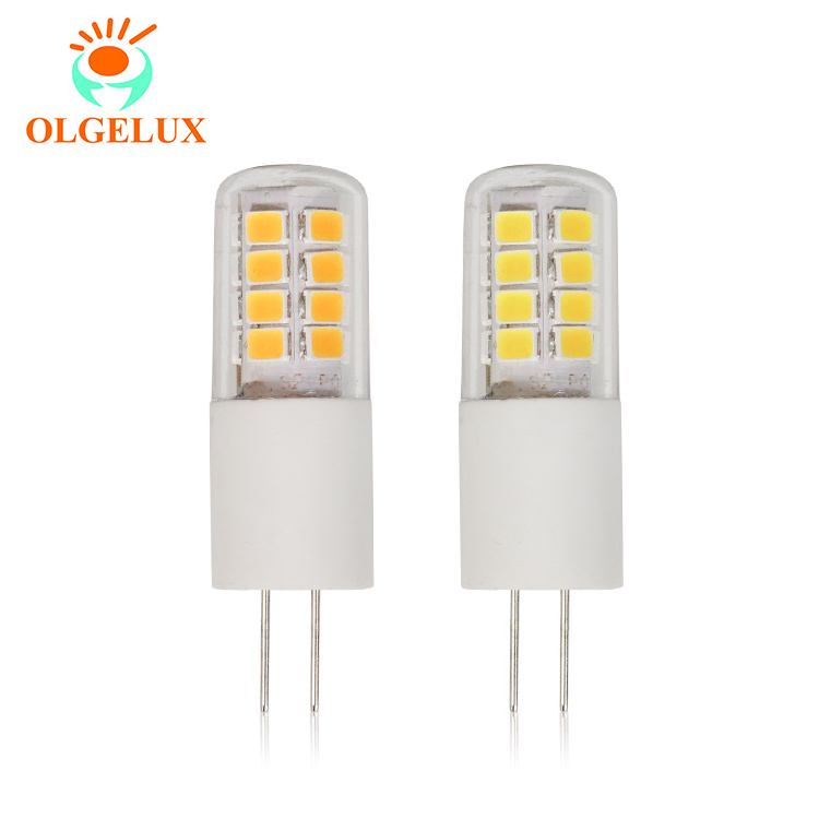 G4 Led Bulb Manufacturer 12v 3w 360lm No Flicker Positive White Light 6500k Warm White Light 3000k Lamp