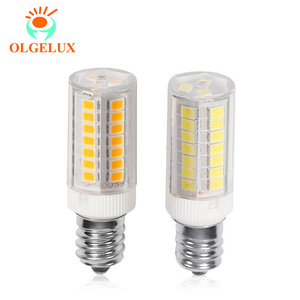 E12 E11 Led Corn Bulb 3000k Chandelier Bulb Decorative Candle E12 Base For Home Lighting Ac120v Light