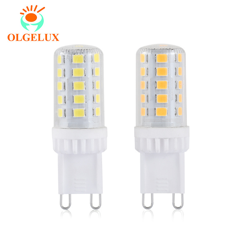 OEM/ODM G9 LED Bulb 4W Equivalent 40 Watt T4 G9 Halogen 3000K Soft Warm White No-Flicker Light